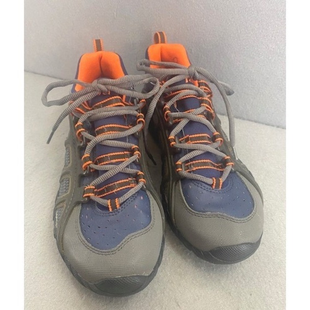 Teva Mens S/N 6740 Hiking Shoes Navy Blue Orange‎ Grey Low Top Sneakers Size 8